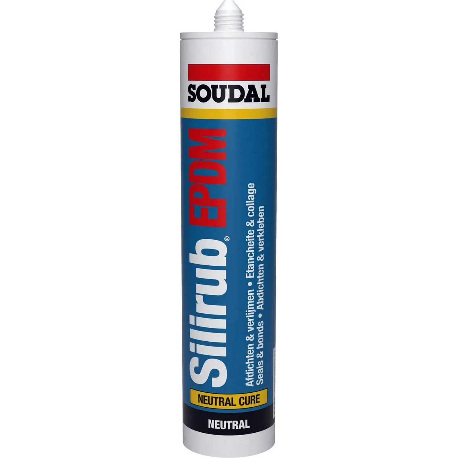 Soudal Silirub EPDM Dachfolienkleber schwarz 310 ml