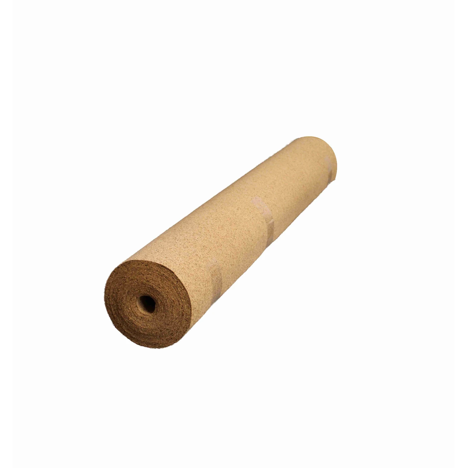 Rollkork Trittschalldämmung 2 mm, Rolle 1 × 10 m – Rolle schräg