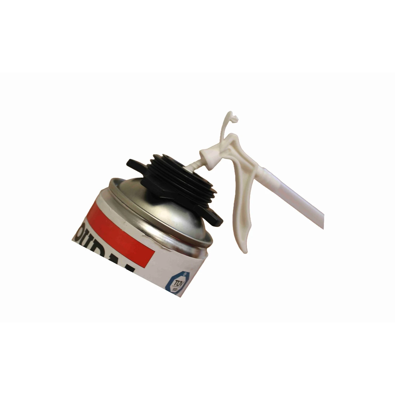 Soudal Kombiadapter-Set für 2-in-1 Kombiventile, transparent – Kombiadapter auf einer Schaumdose