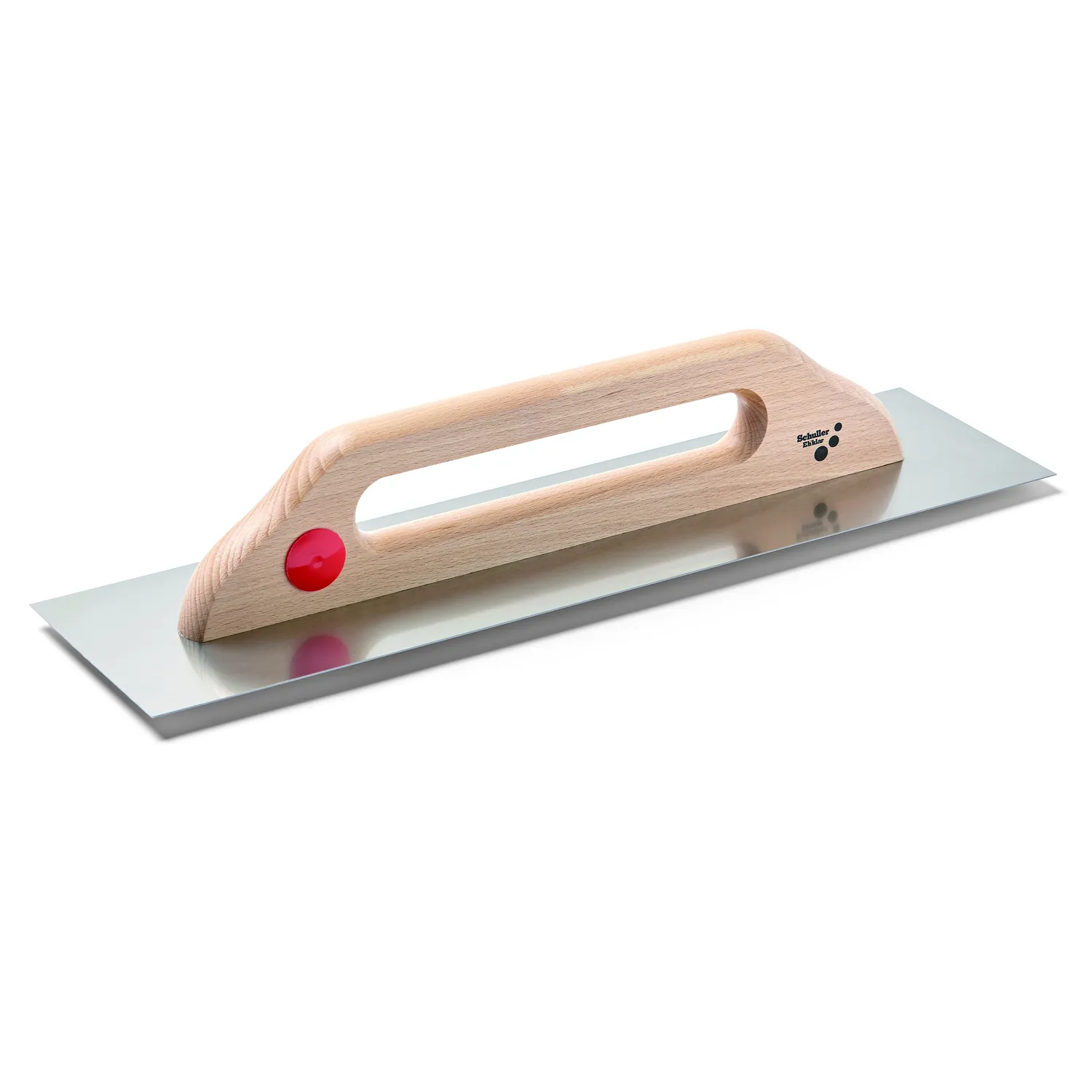 Schuller Glättekelle Edelstahl Holzgriff 13x48 cm