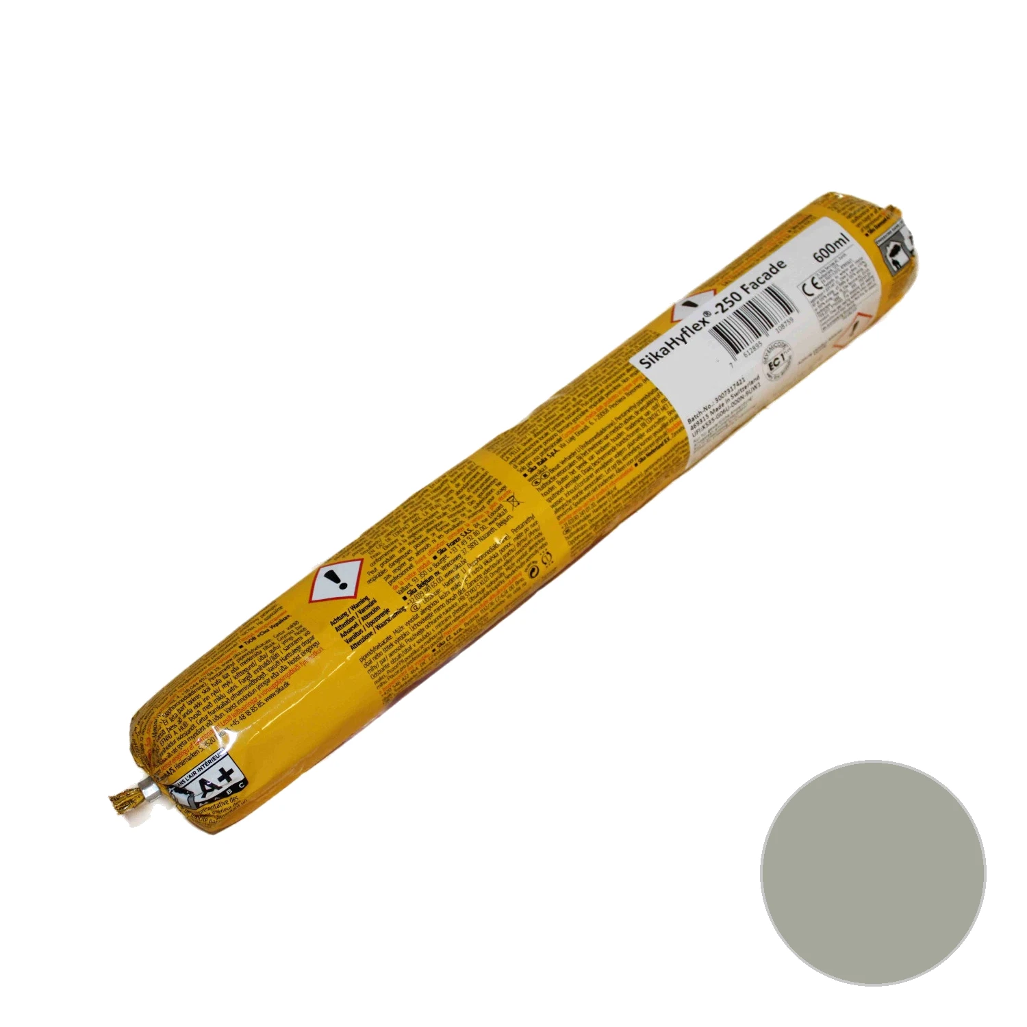 Sika SikaHyflex-250 Facade PU tesnilna masa za fasade svetlo betonsko siva 600 ml
