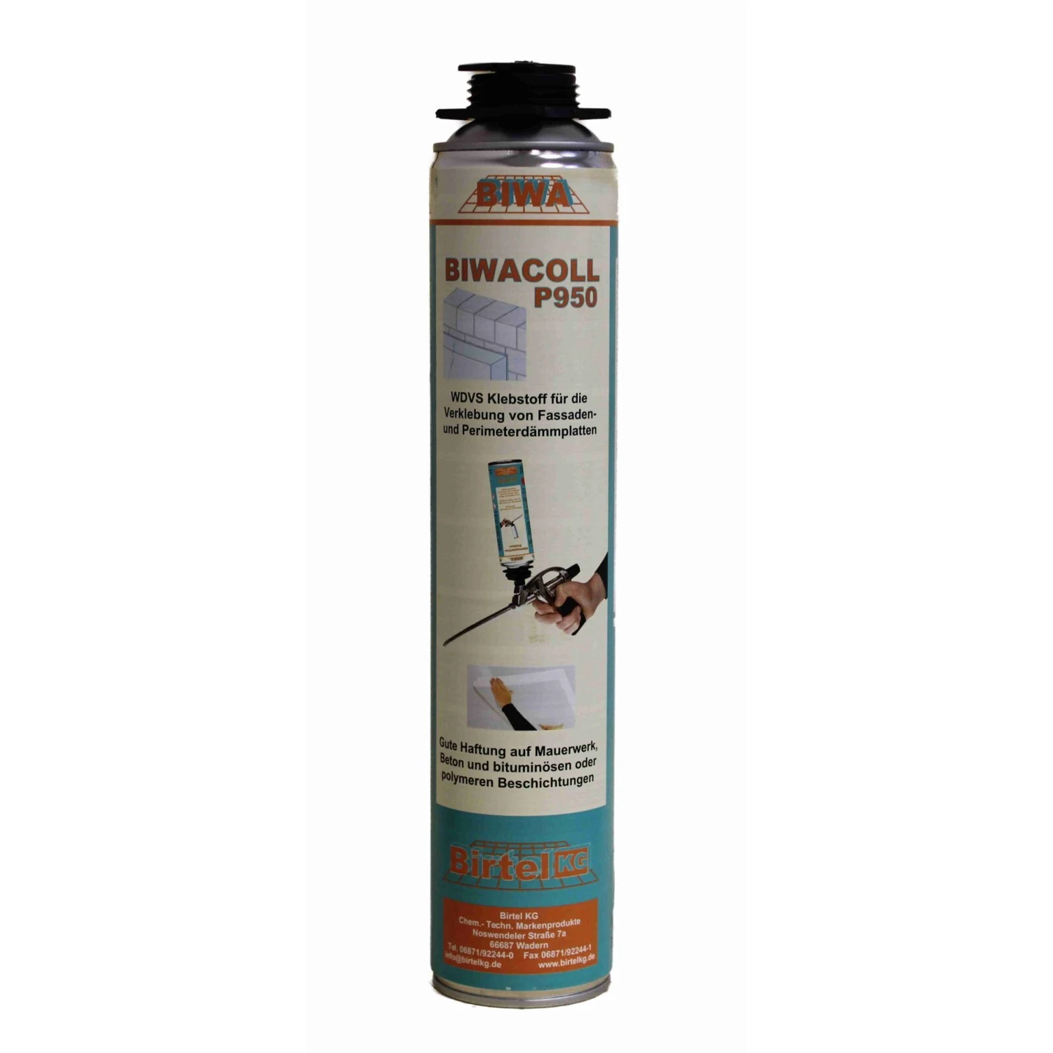 BIWACOLL P950 Klebstoff, Dose Vorderseite