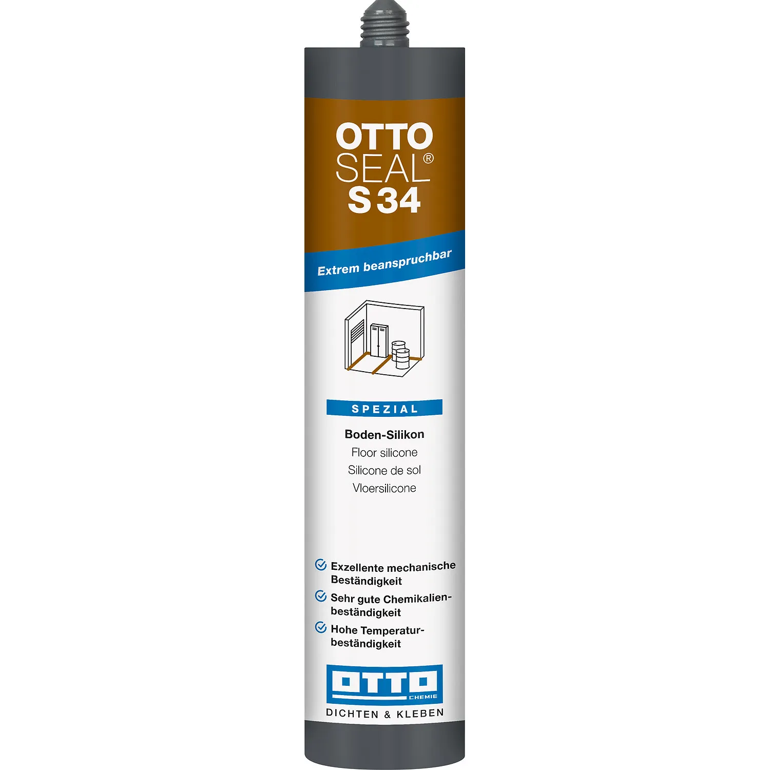 Ottoseal S34 Boden Silikon
