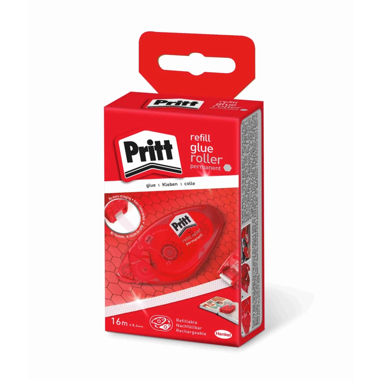 Pritt Kleberoller Refill permanent, 8,4 mm × 16 m