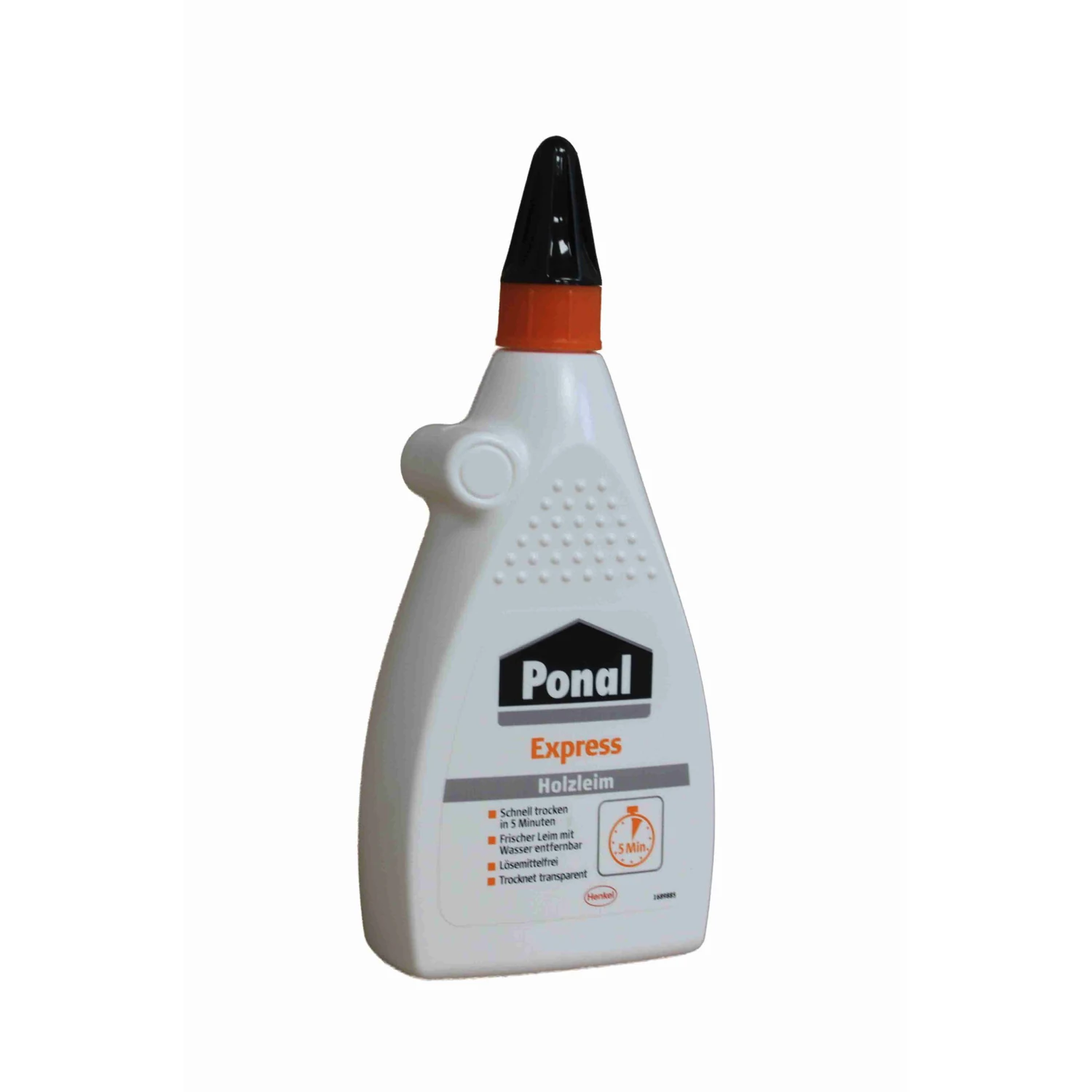 Ponal Express Holzleim schnell abbindend, Flasche Vorderseite