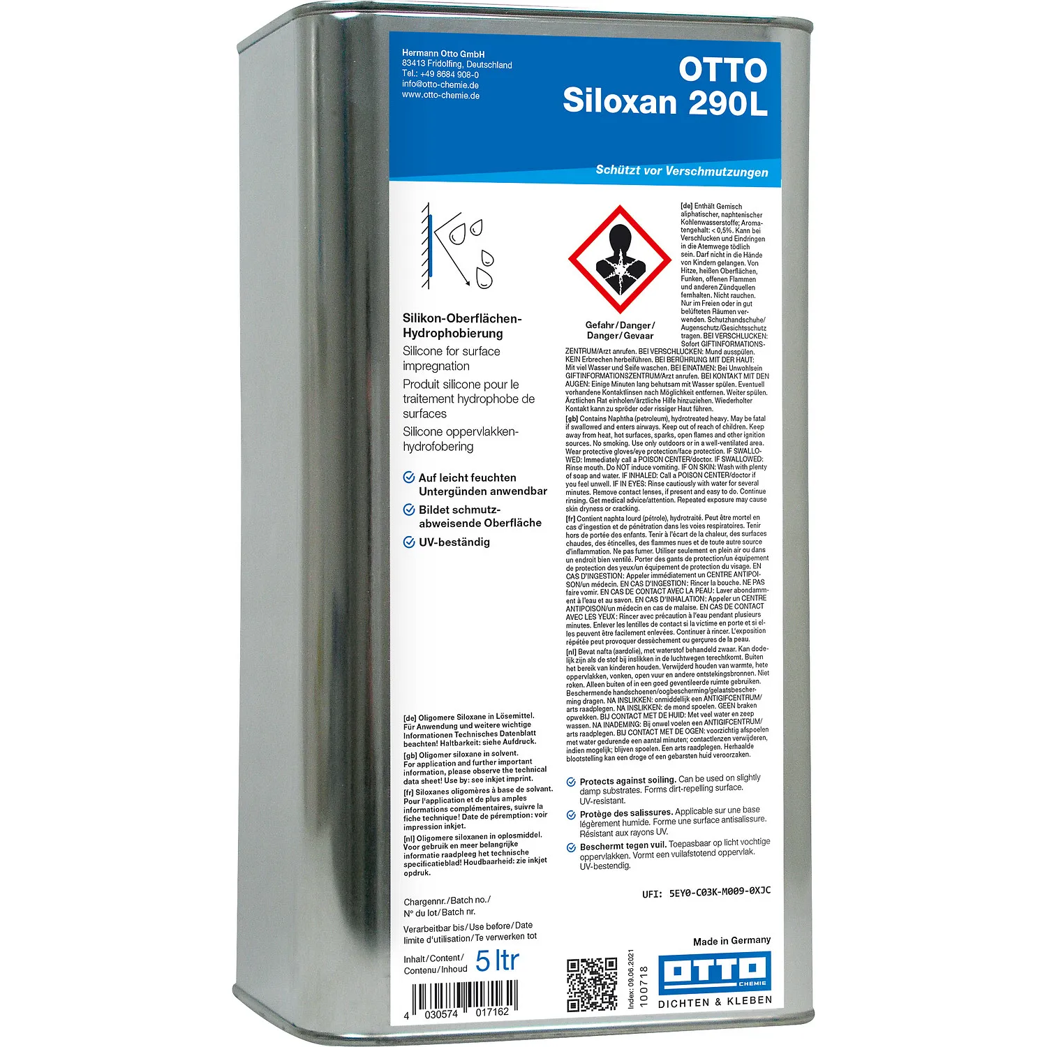 Otto Siloxan Hydrophobierung