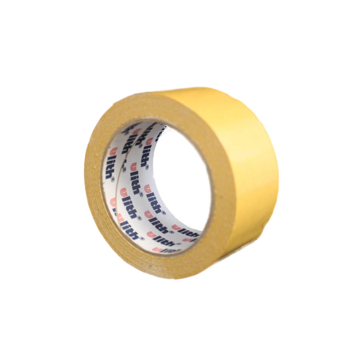 Ulith Teppichband 50 mm x 25 m, Rolle von der Seite mit Ulith-Kern