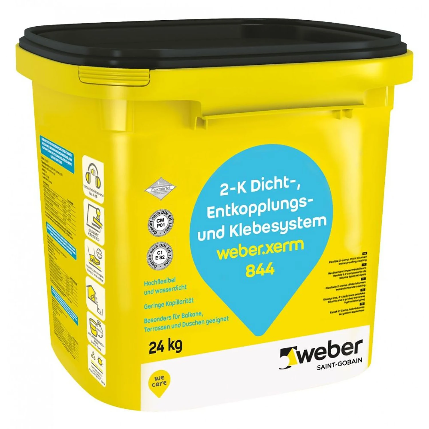 Saint-Gobain weber.xerm 844 Fliesenkleber und Abdichtung 6 kg