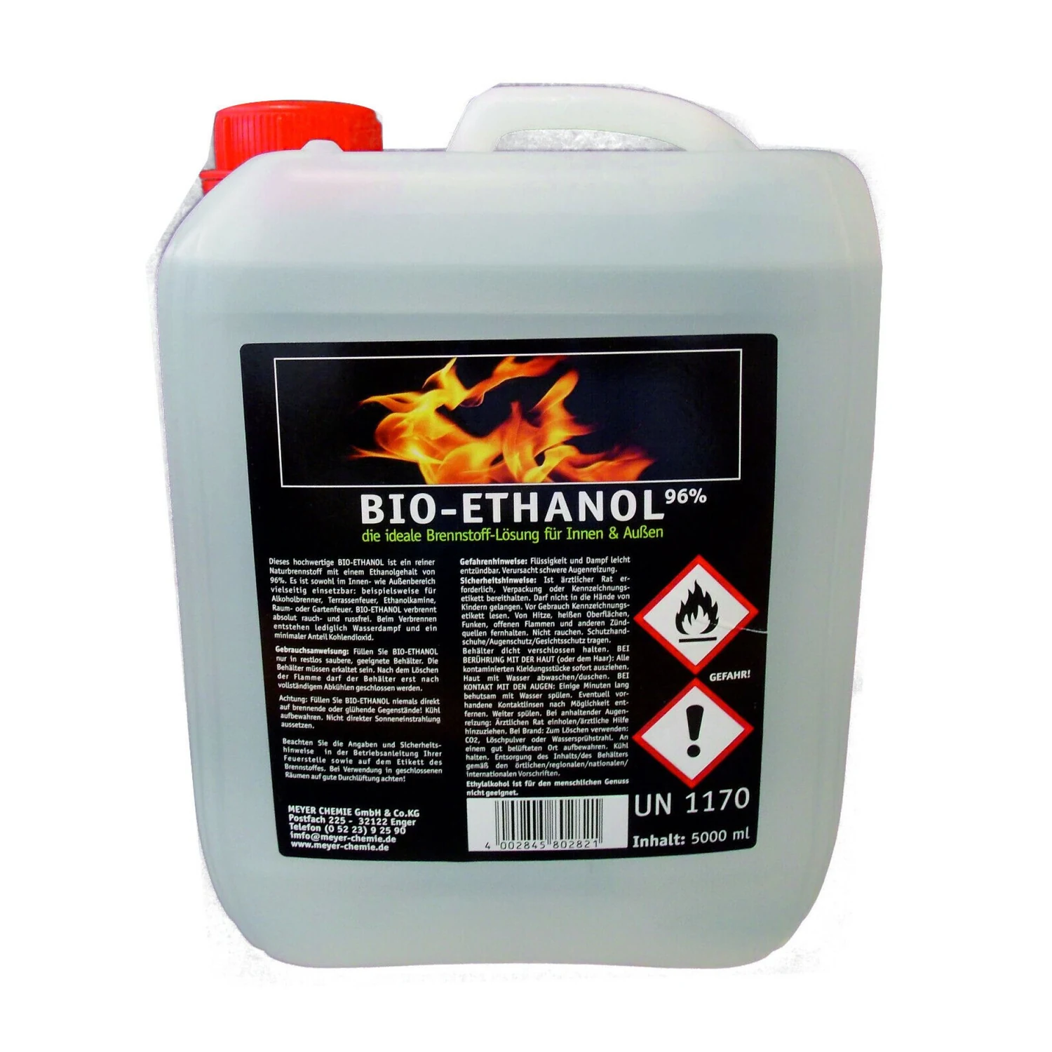 Meyer Bio-Ethanol Gebinde