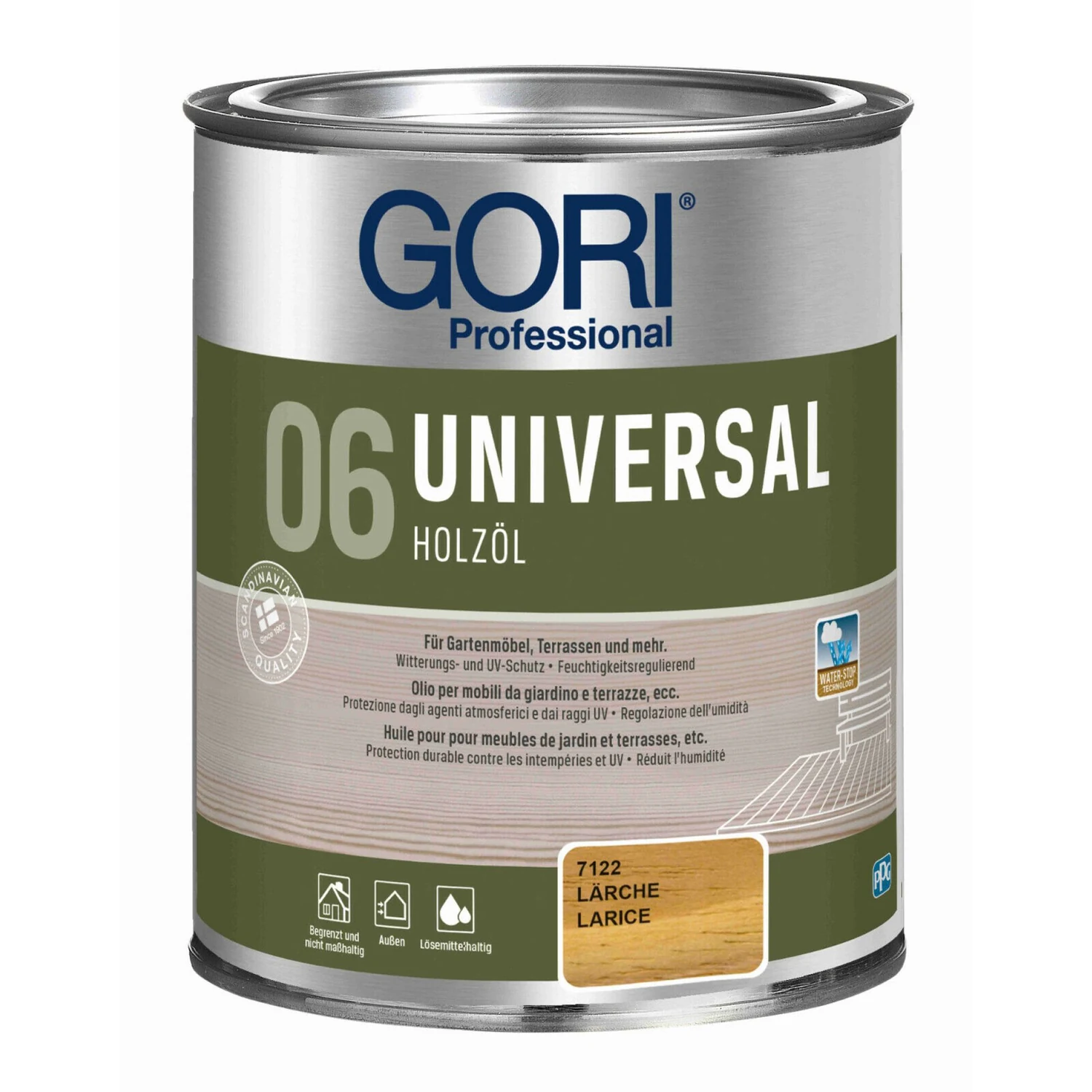 Gori 06 Universal-Holzöl 750 ml Farbton 4