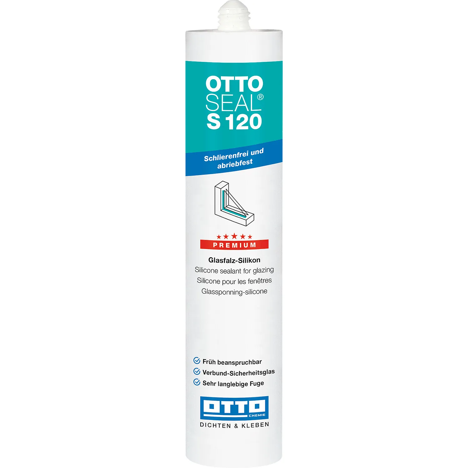 Ottoseal S120 Fenstersilikon 310ml