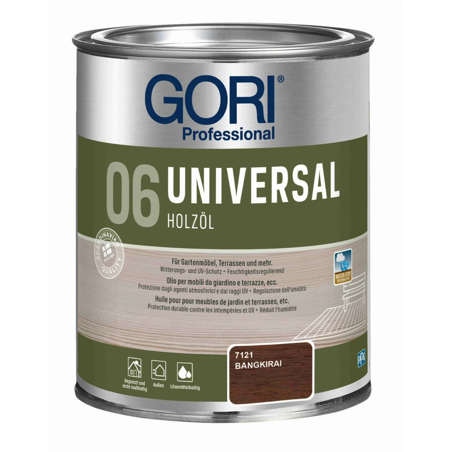 Gori 06 Universal-Holzöl 750 ml Farbton 1