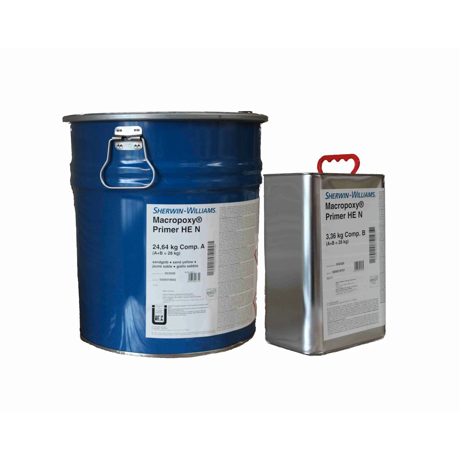 Macropoxy Primer HE N Epoxid-Grundierung sandgelb, 28 kg