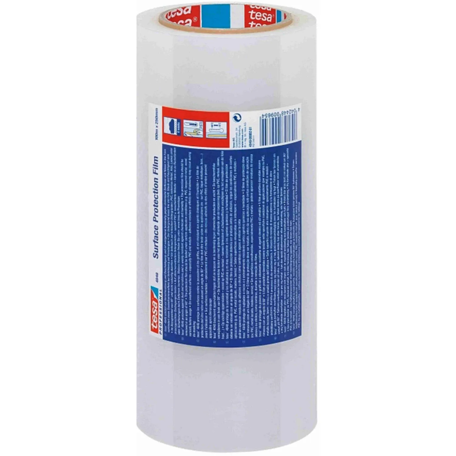Tesa Oberflächenschutzfolie Rolle 250 mm x 100 m