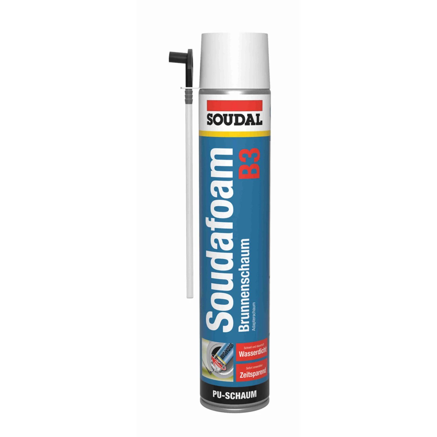 Soudal Soudafoam Brunnenschaum B3 Montageschaum 750 ml