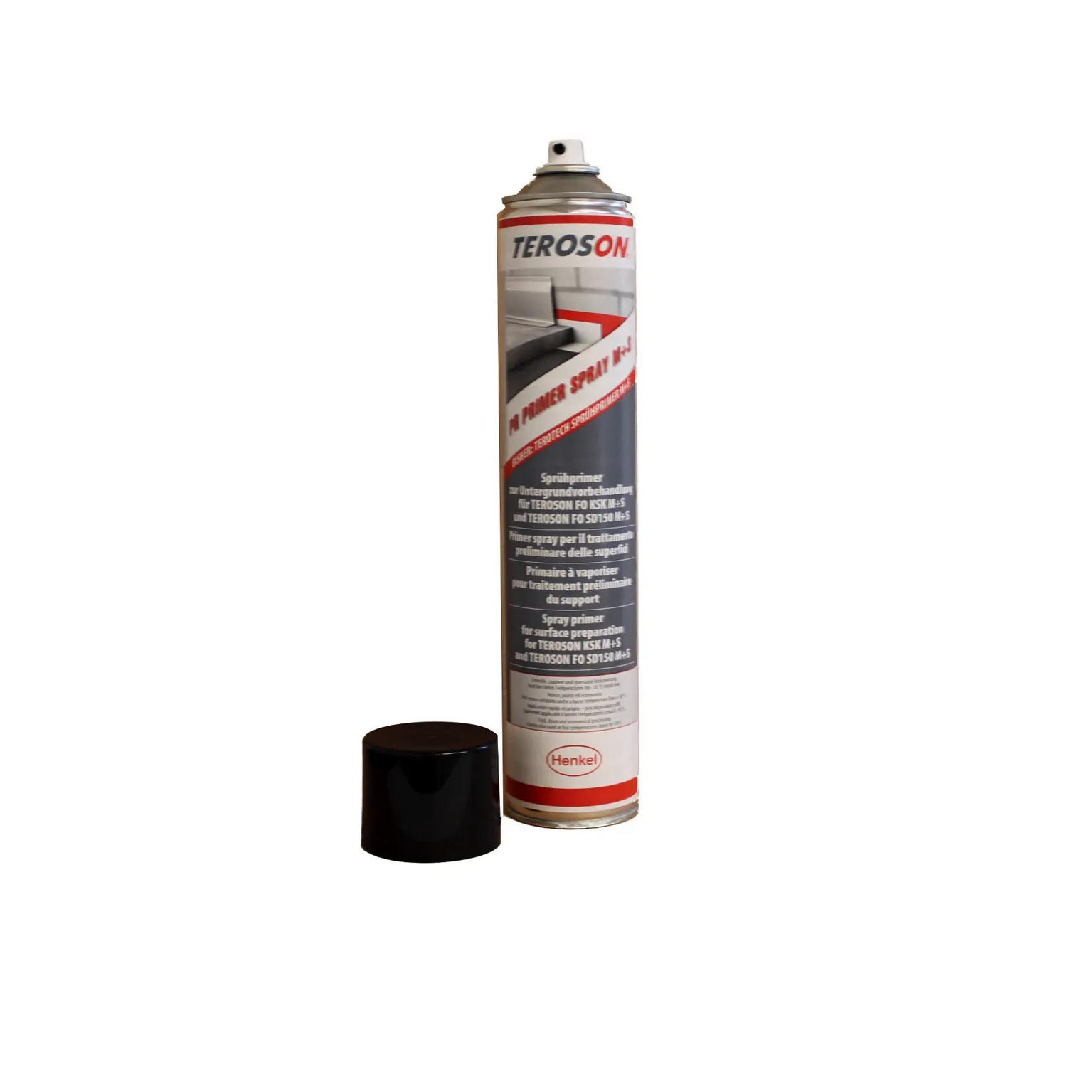 Teroson PR Primer M+S 750ml Sprühprimer, Spraydose mit abgenommener Kappe
