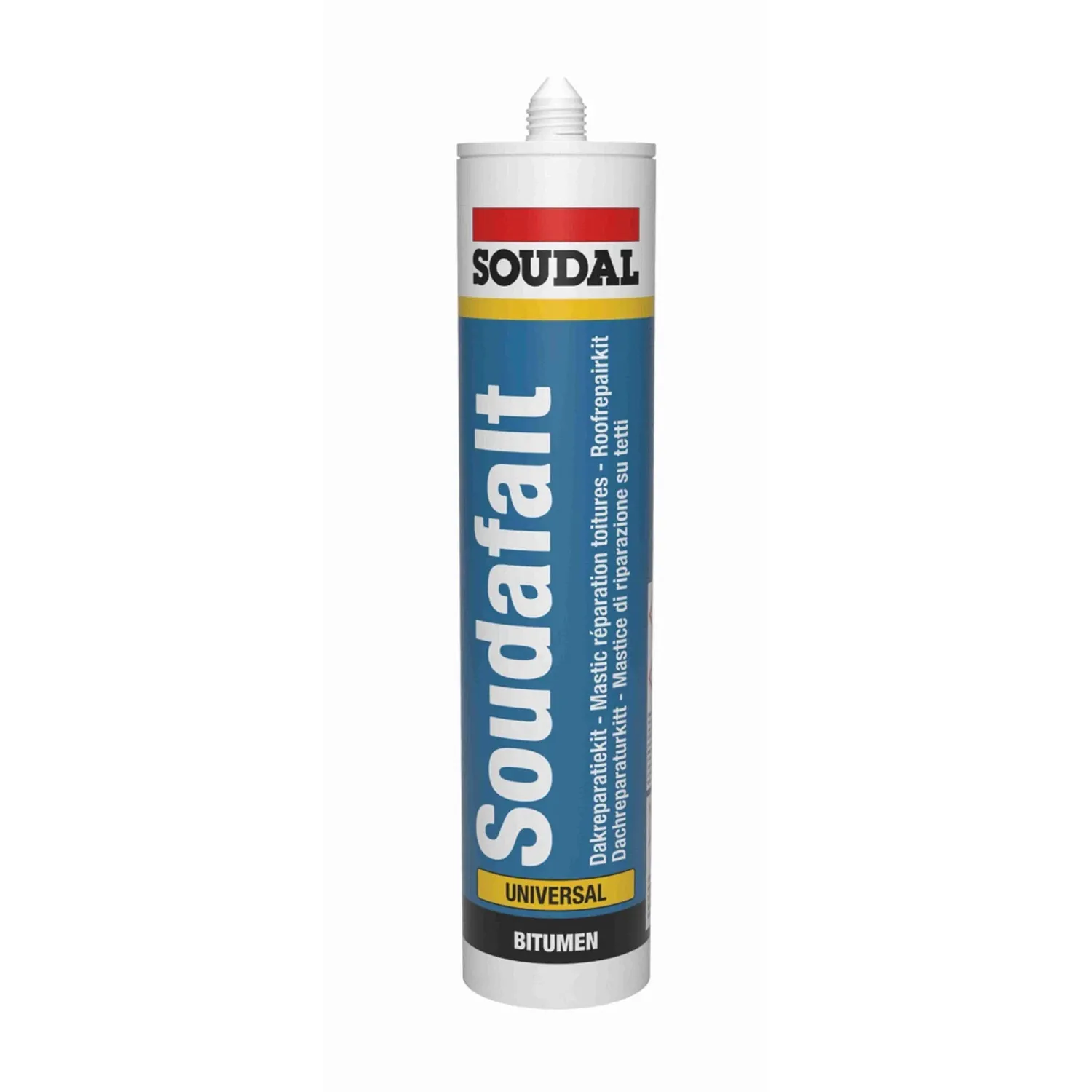 Soudal Bitumen Dachdicht 310ml Bitumendicht Soudafalt Dachdichtstoff schwarz