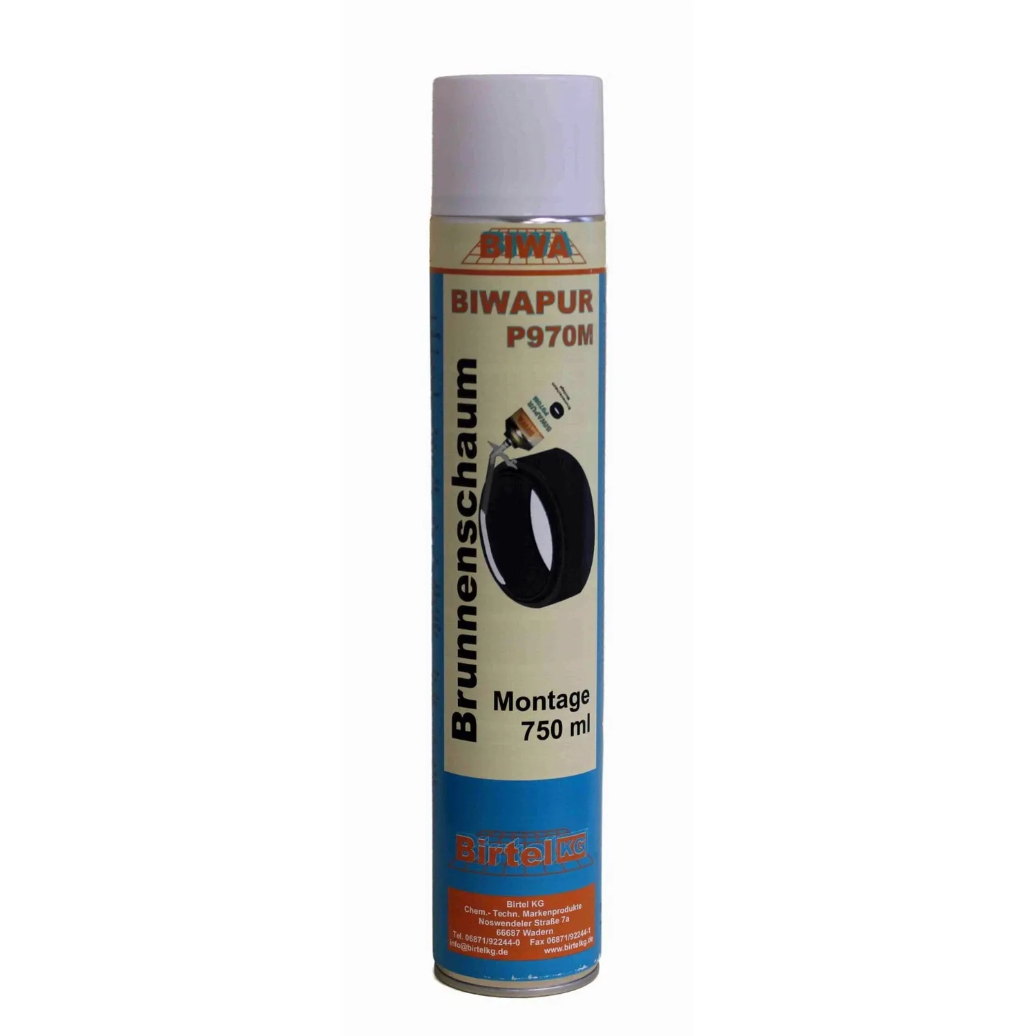 Biwapur P970M Brunnenschaum Bauschaum wasserdicht 750 ml