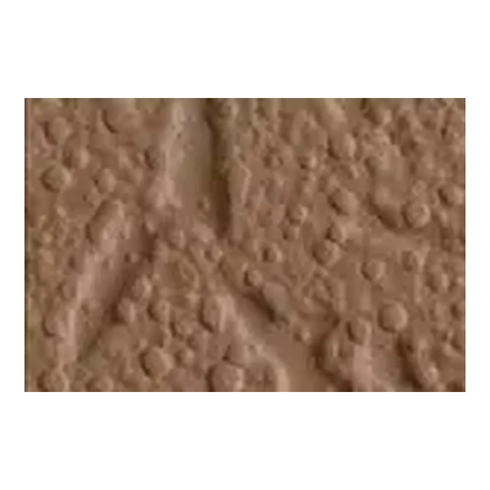 Düfa D231 Sockelfarbe im Farbton sandsteinbeige, aufgetragen auf Sockelputz