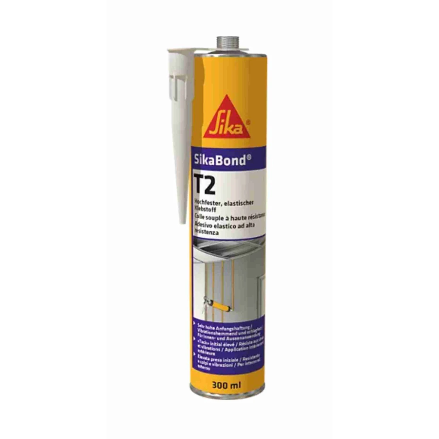 Sika SikaBond T2 constructielijm wit, 300 ml