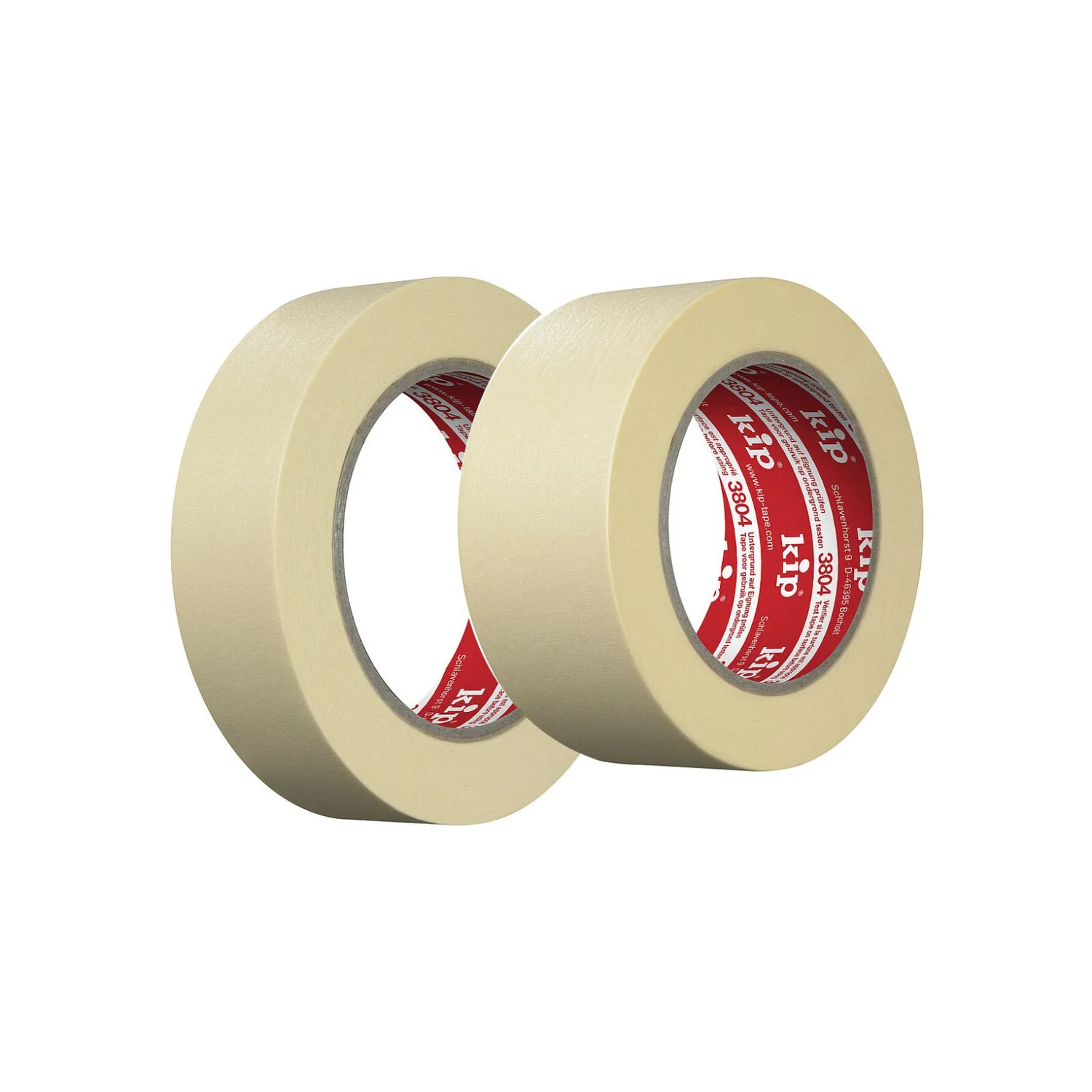 KIP 3804 fine crepe tape Masking-Tec, two rolls