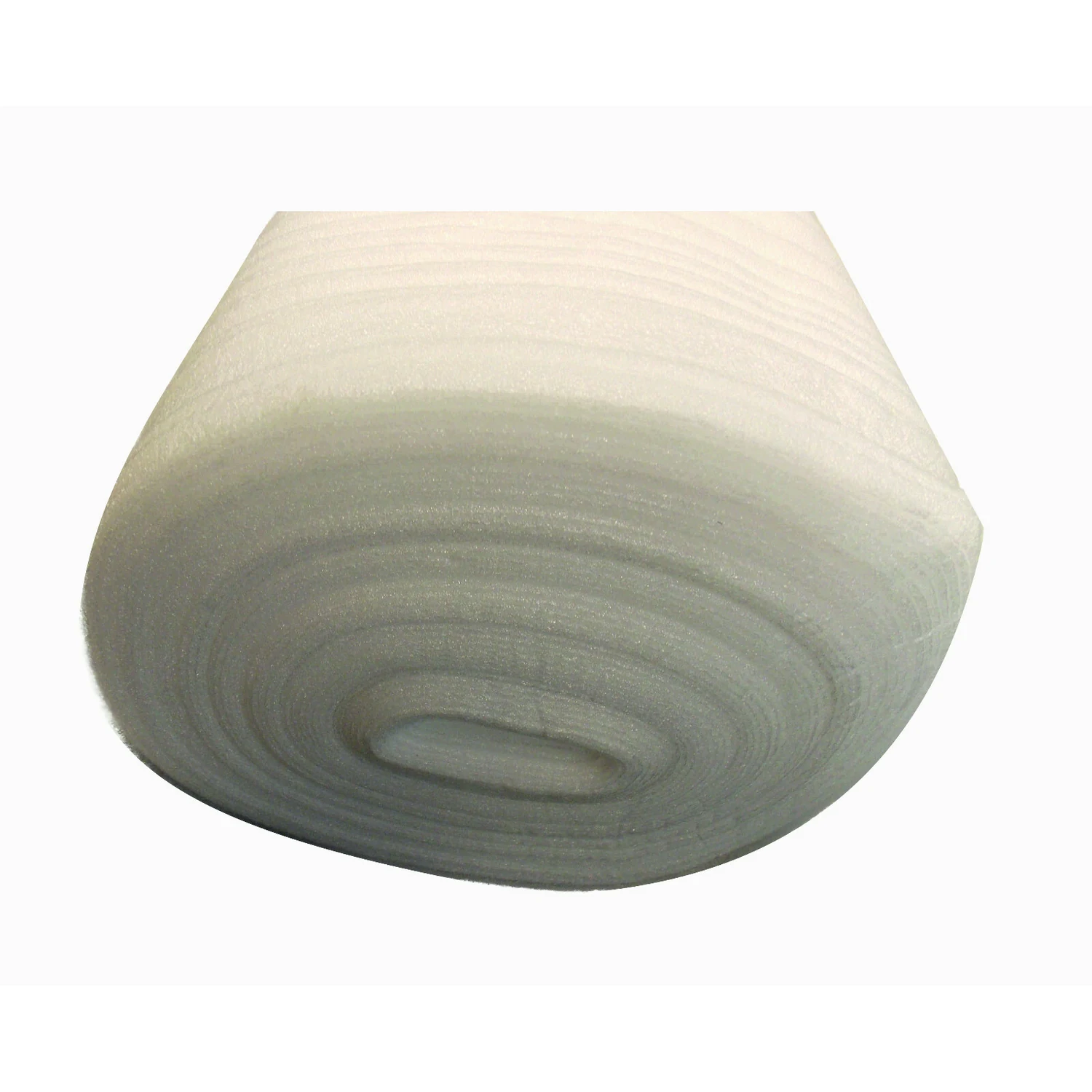 Trittschalldämmung PE-Schaumfolie 2 mm, Rolle 1 × 25 m – Rolle, Stirnseite