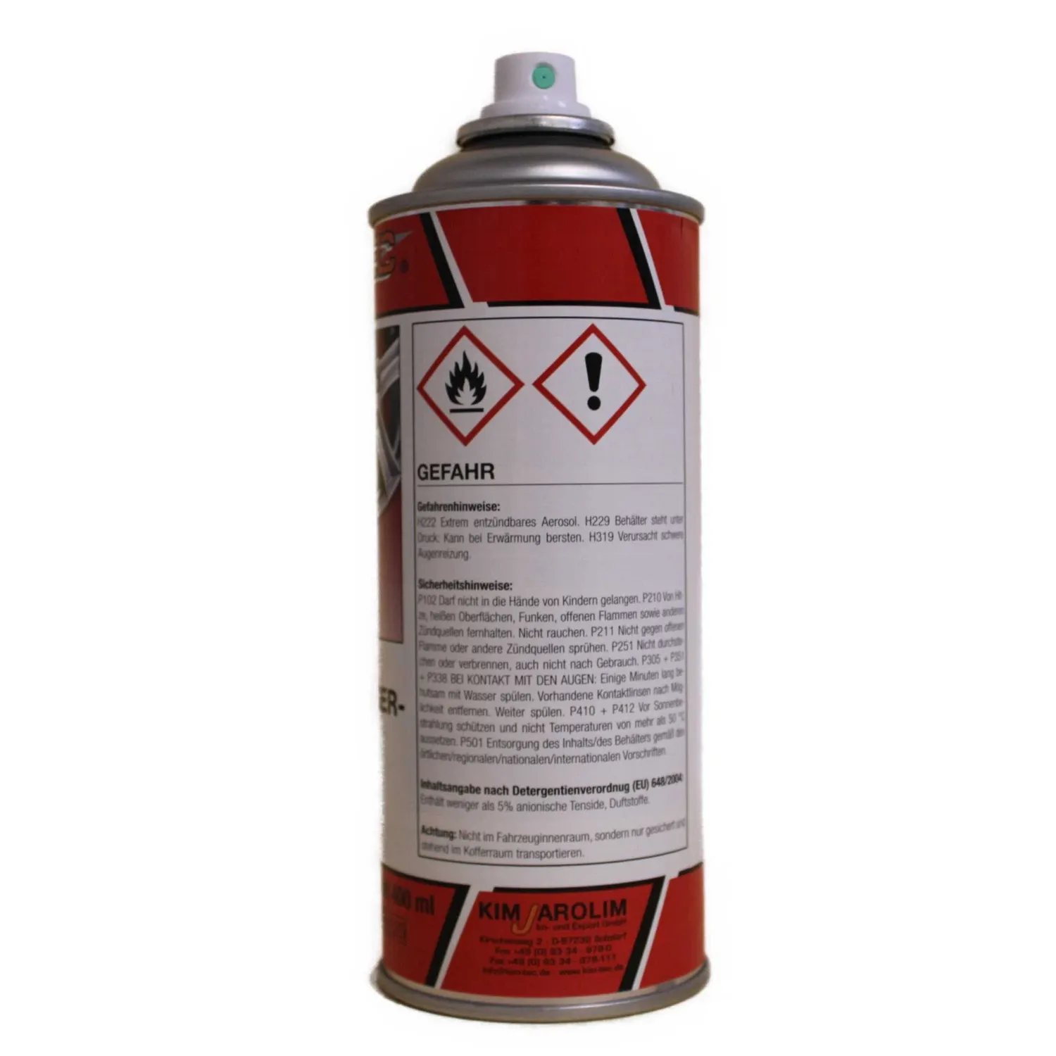 Kim Tec Felgenreiniger für Alu- und Stahlfelgen 400 ml Rückseite