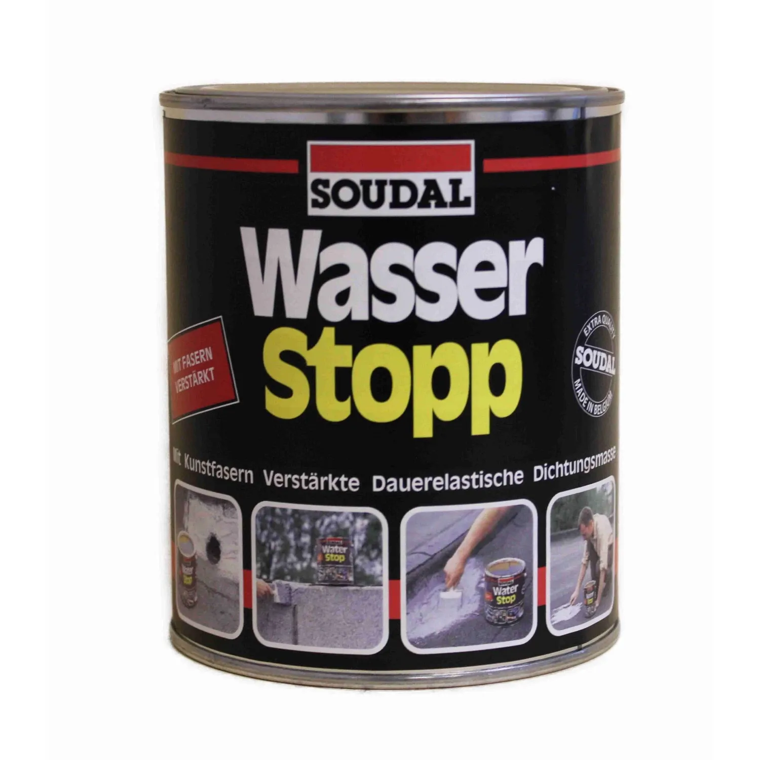 SOUDAL Wasserstopp Dachdichtmasse wasserfest Dachreparatur 750 g