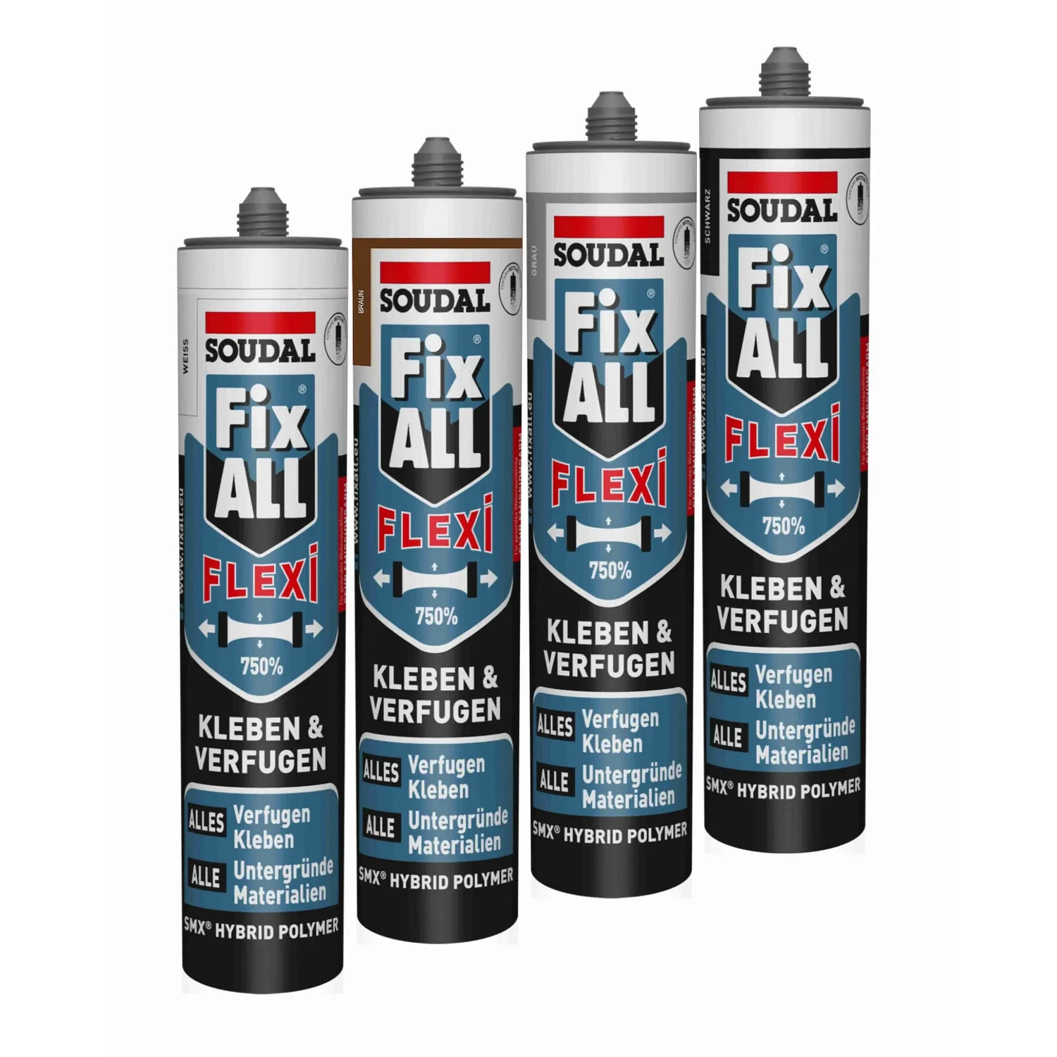 Kleb- und Dichtstoff Kartusche Soudal Fix All Flexi Hybrid 470 g