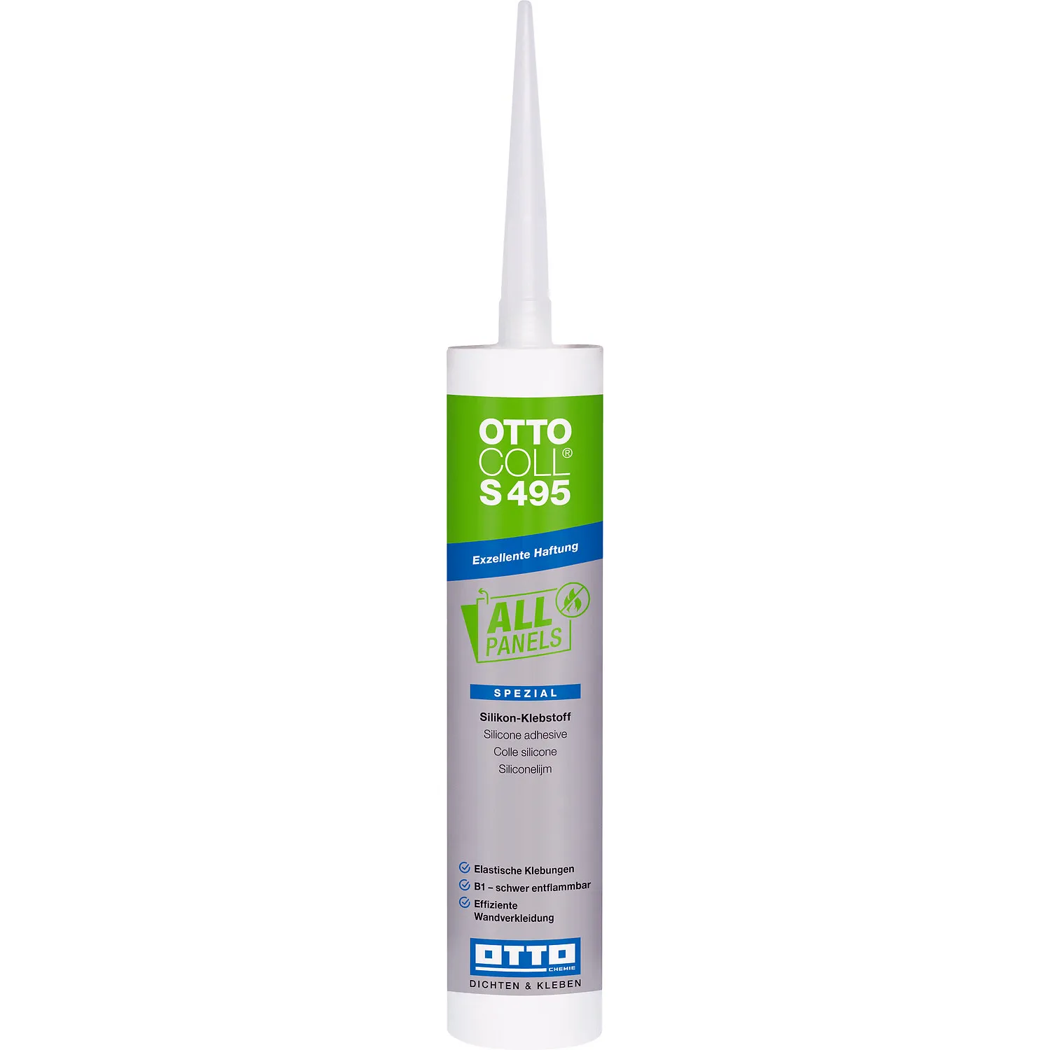 Ottocoll S495 Klebstoff für Paneele weiß 310ml