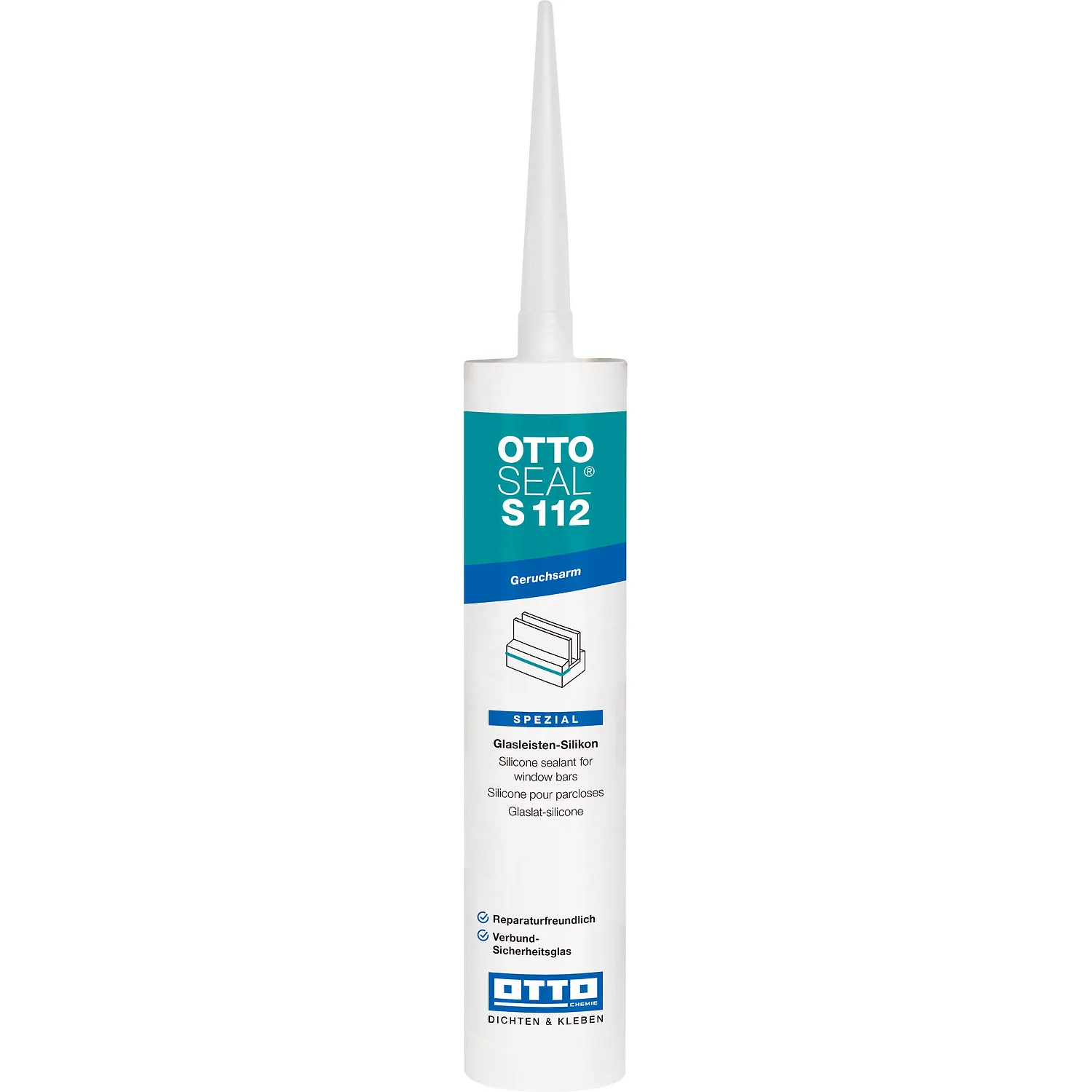 Ottoseal S112 Glasleisten Silikon 310ml