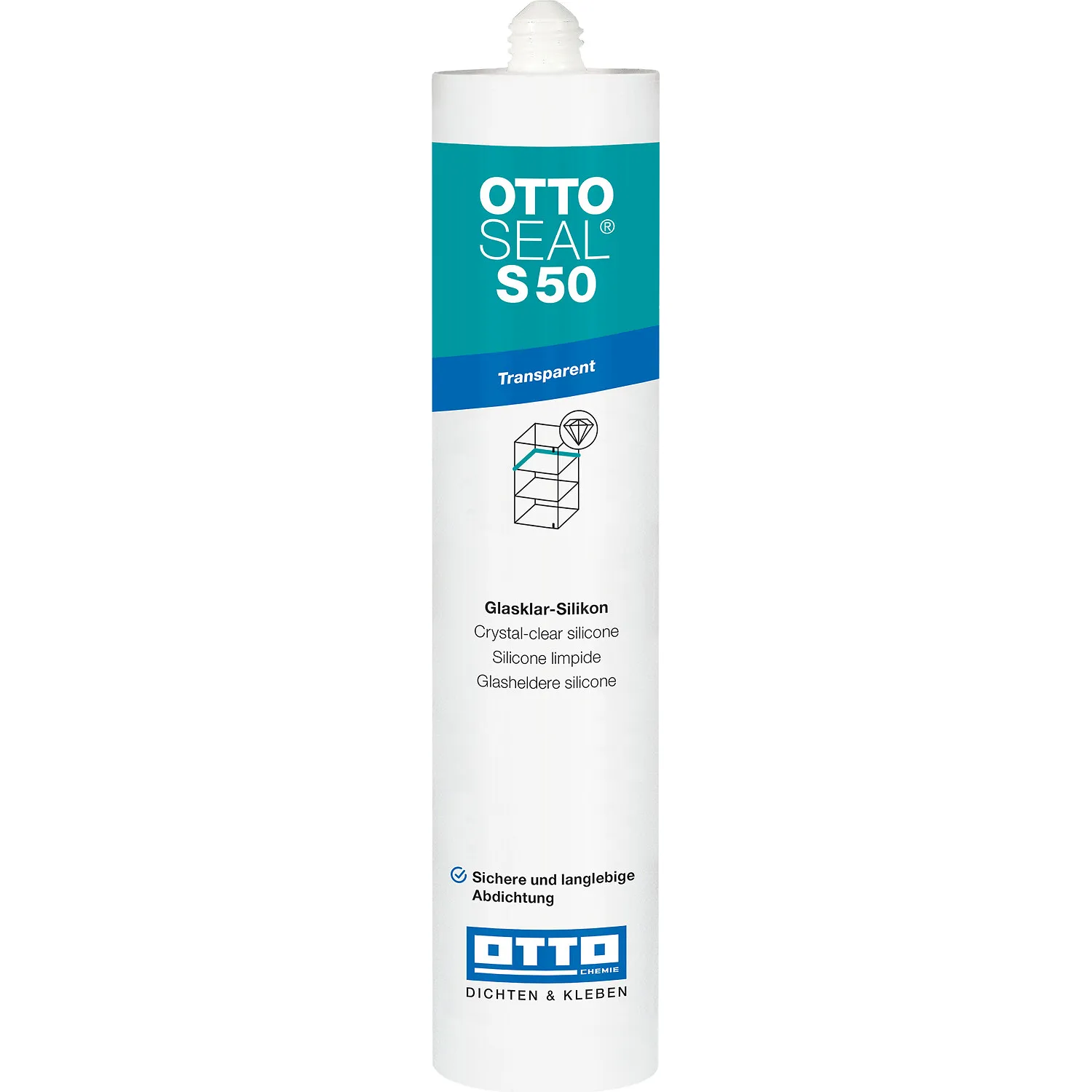 Ottoseal S50 Silikon glasklar