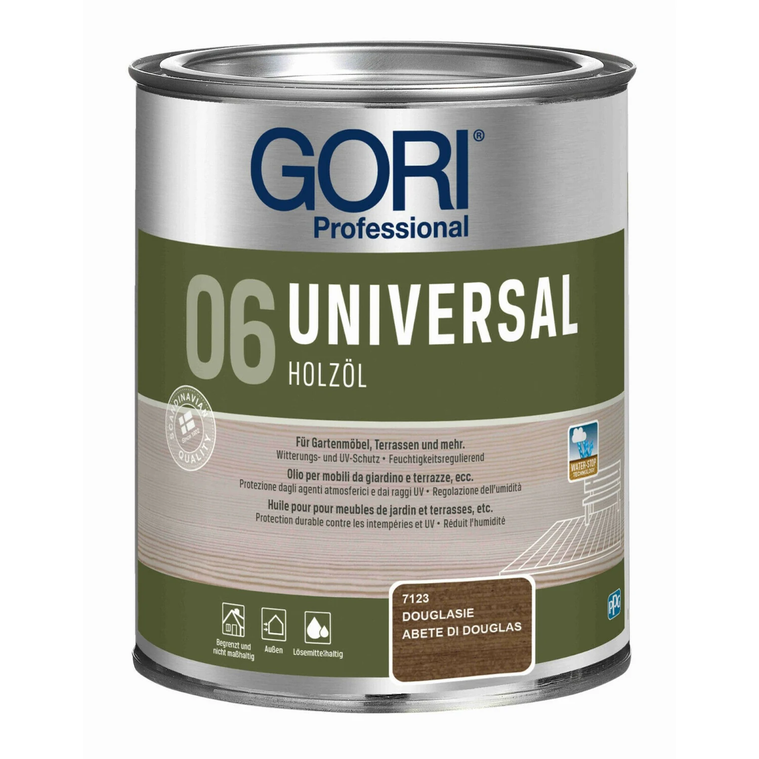 Gori 06 Universal-Holzöl 750 ml Farbton 3