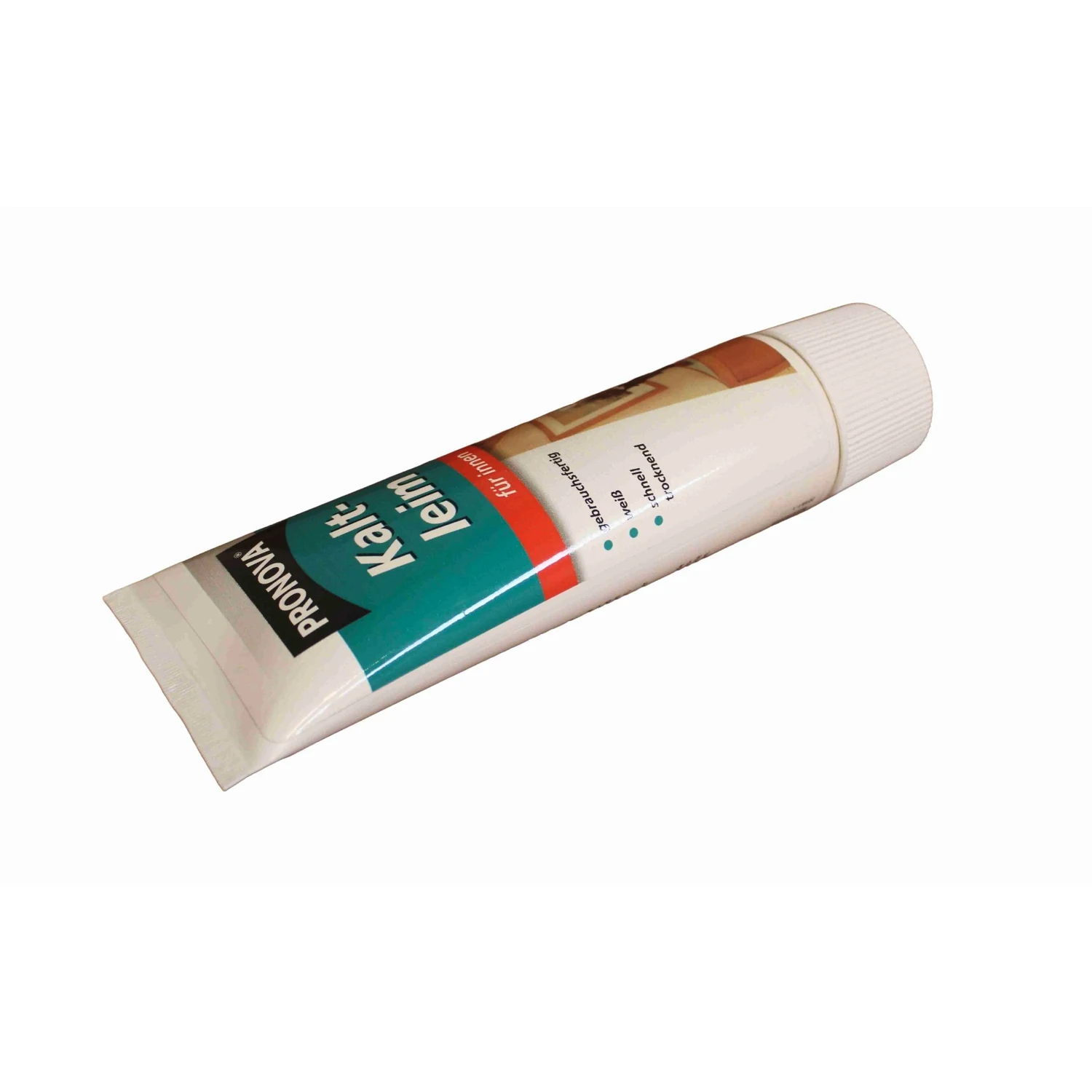 Pronova Kaltleim Holzleim weiß, Tube 250 g – Tube liegend