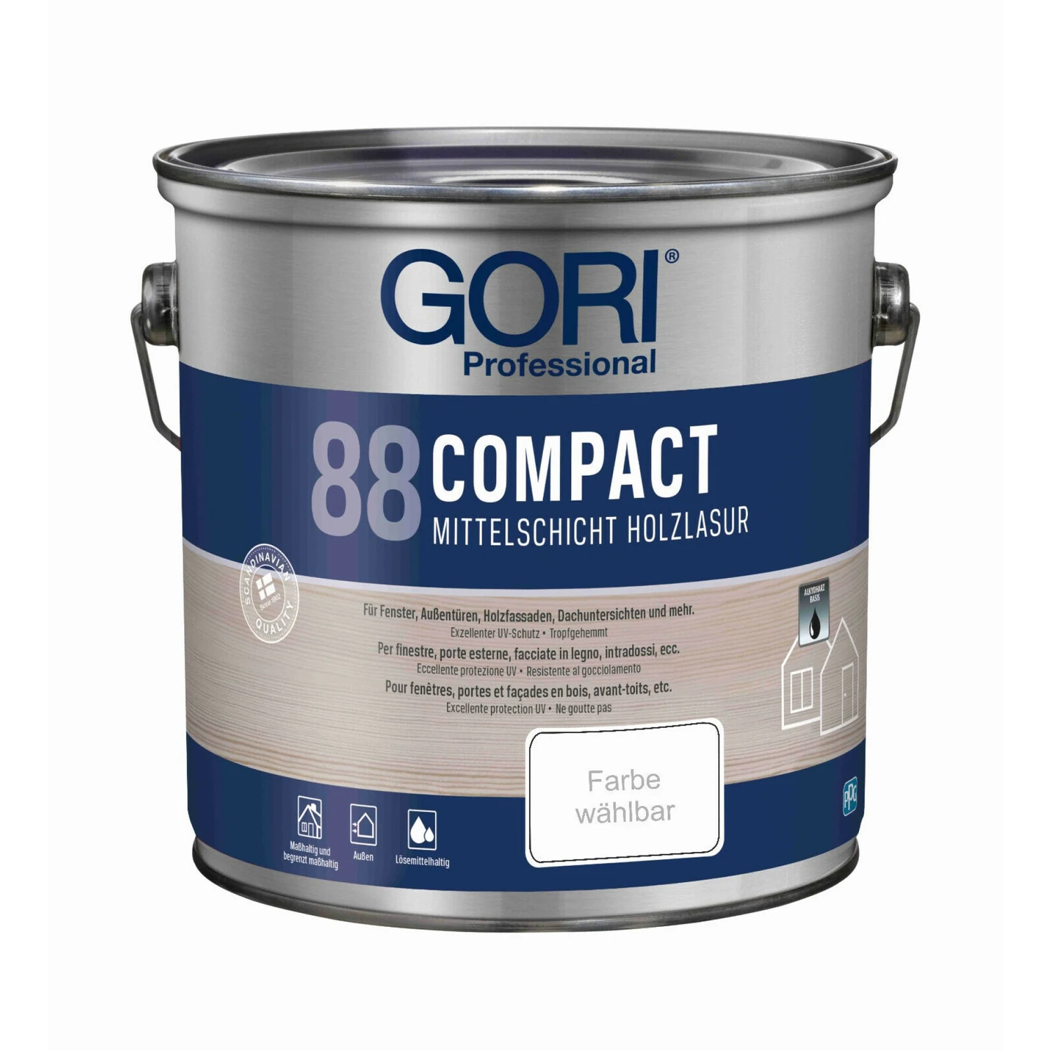 Gori 88 Mittelschicht-Holzlasur 2,5 l