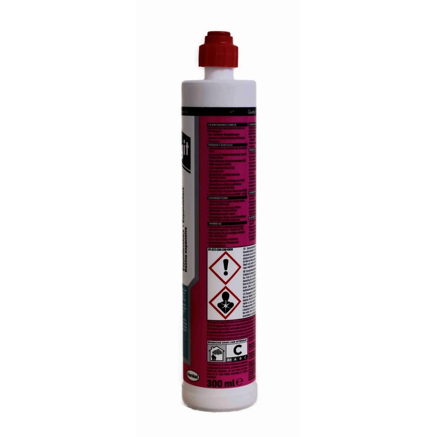Tangit M3000 2K-Expansionsharz Rückansicht 300 ml