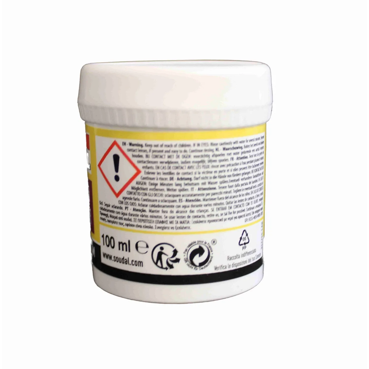 Soudal PU Remover Schaumentferner Rückseite 100 ml