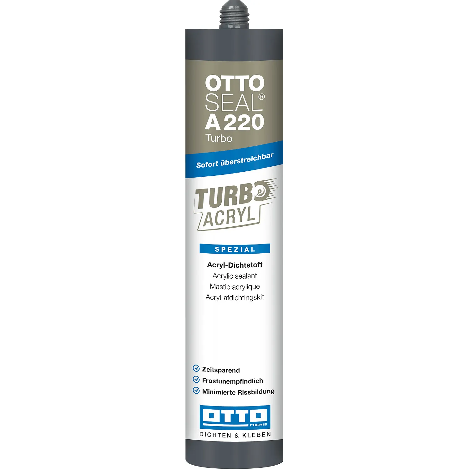 Ottoseal A220 sofort überstreichbares Maleracryl weiß 310ml