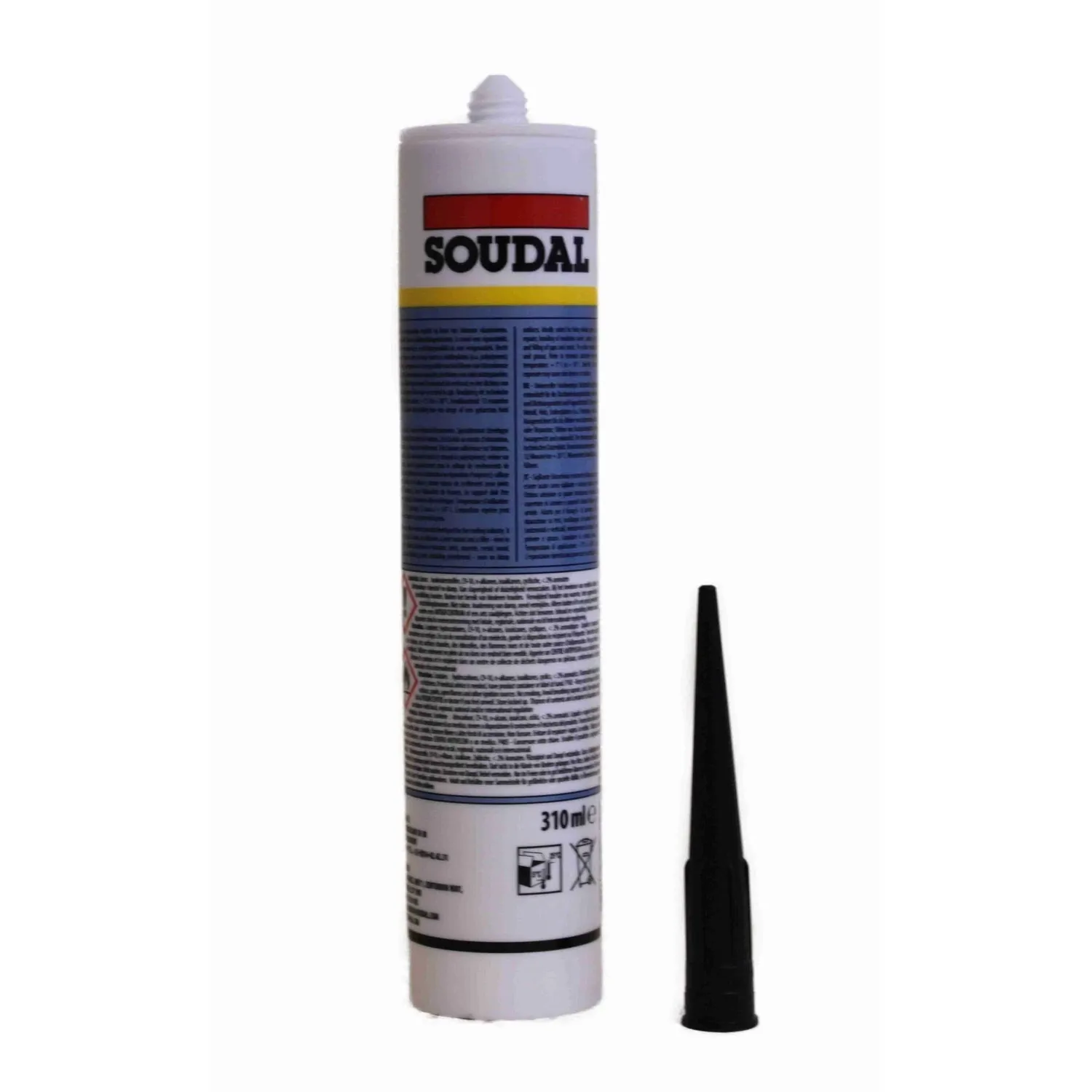 Soudal Dachdicht Bitumendichtstoff schwarz 310 ml Rückseite