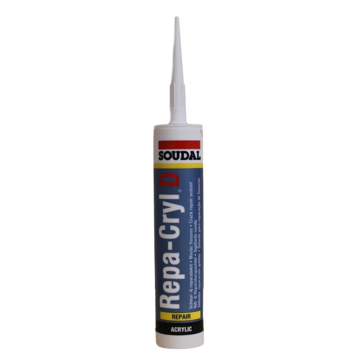 Soudal Repacryl Acrylspachtelmasse körnig 310 ml Strukturdetail