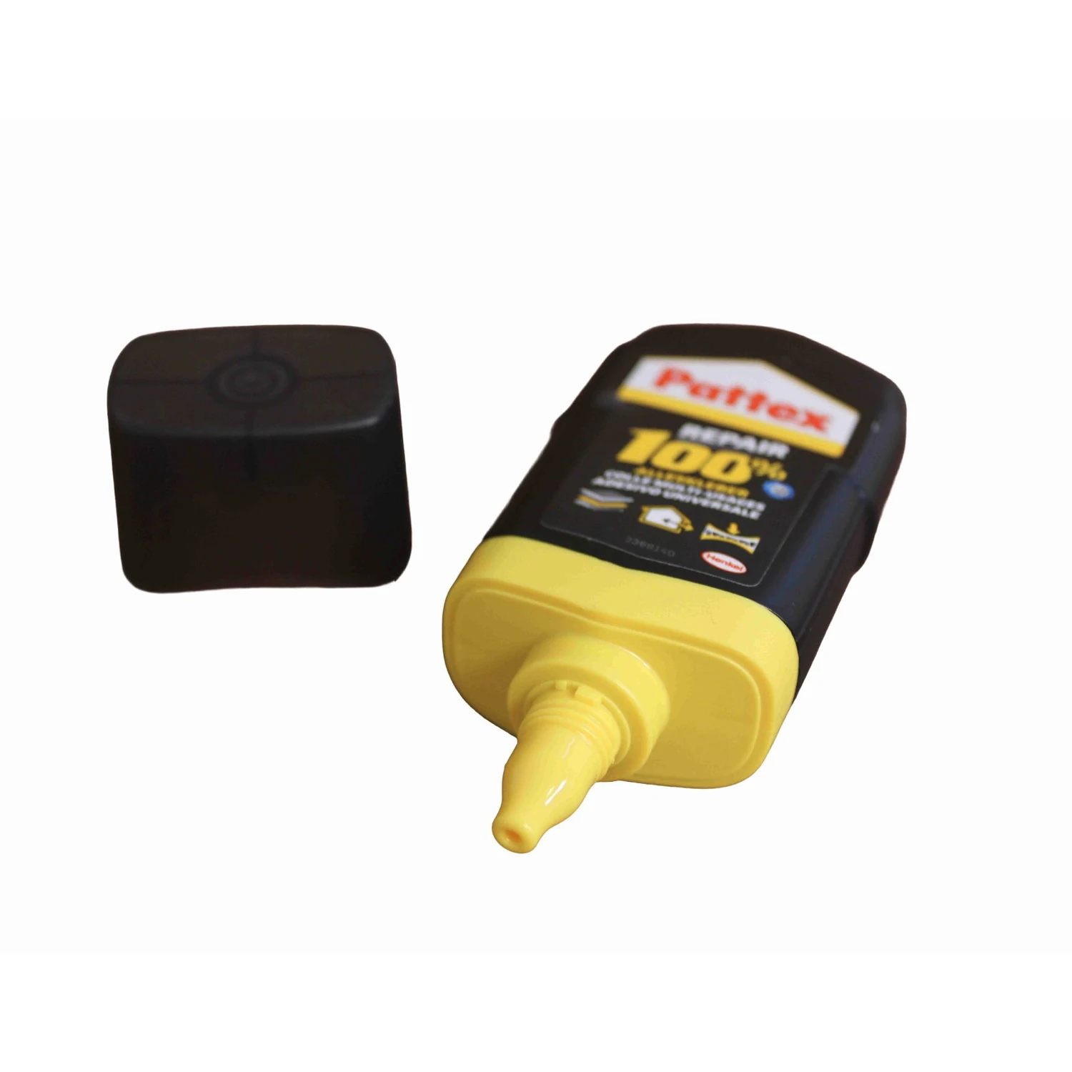 Pattex Repair Alleskleber wasserfest, Tube 50 g – Tube geöffnet mit Kappe
