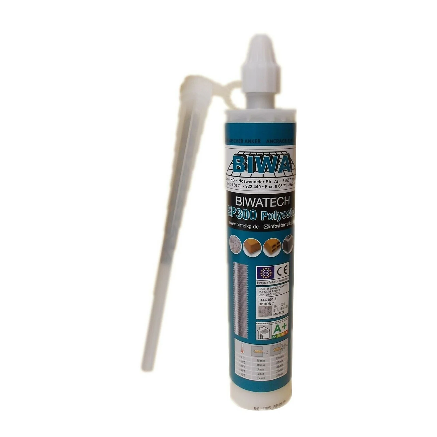 Birtel Tech SP300 malta a iniezione cartuccia da 300 ml