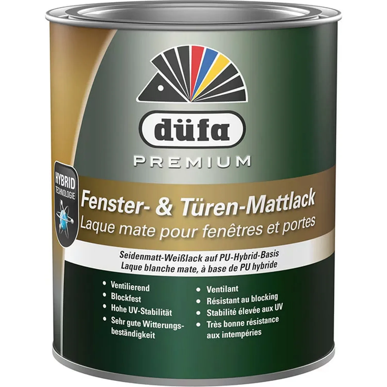 Düfa Premium Fenster-/Türenlack matt weiß