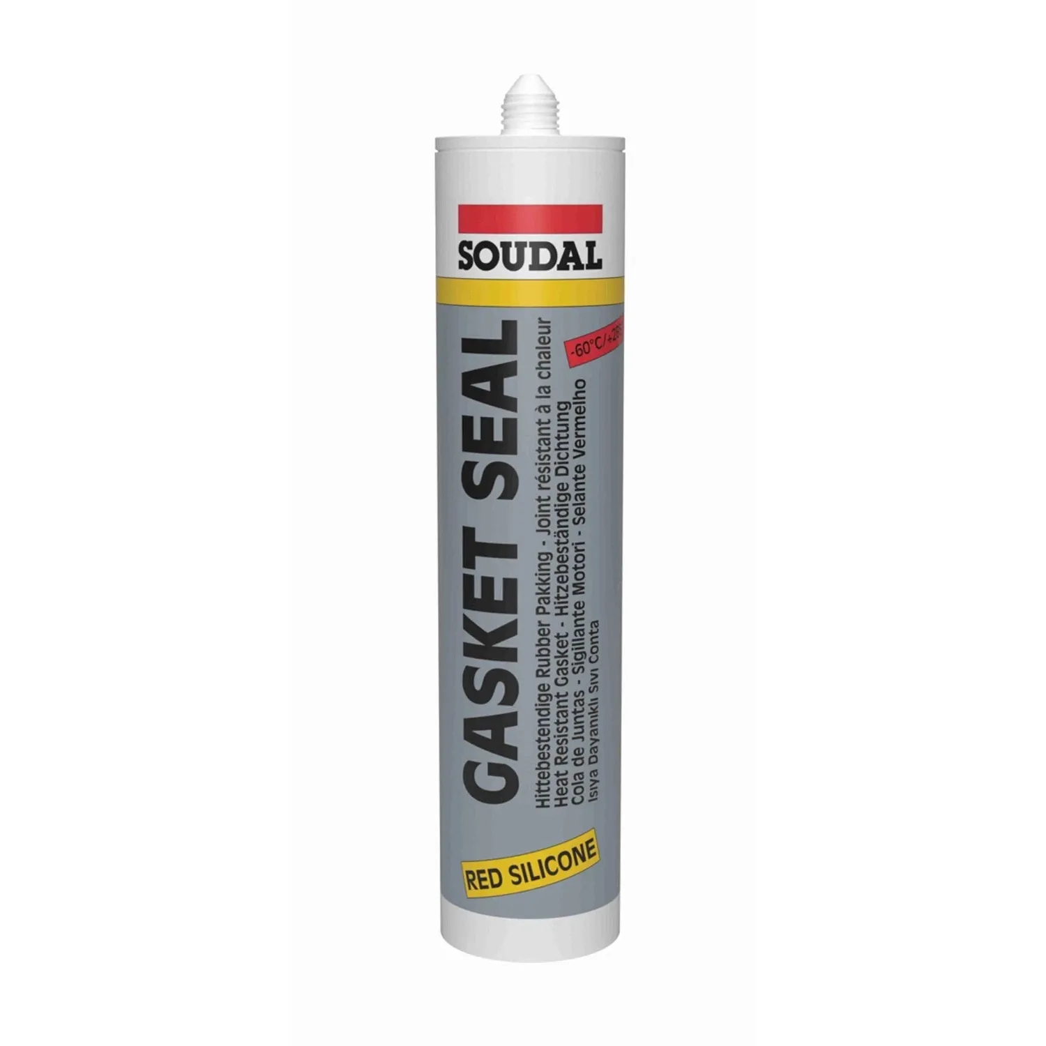 Soudal Hochtemperatursilikon Motordichtmasse rot 310 ml