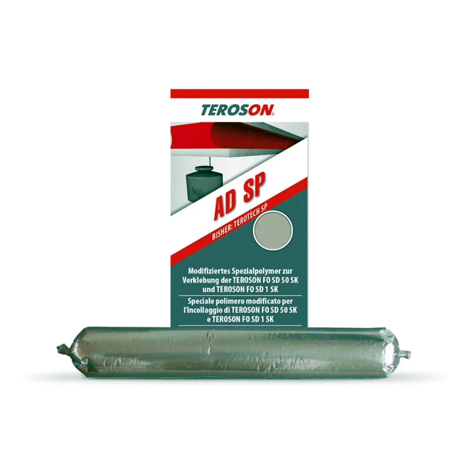 Teroson AD SP 600ml Folienkleber für RAL Montage Dichtfolienkleber, Verpackung und Folienbeutel