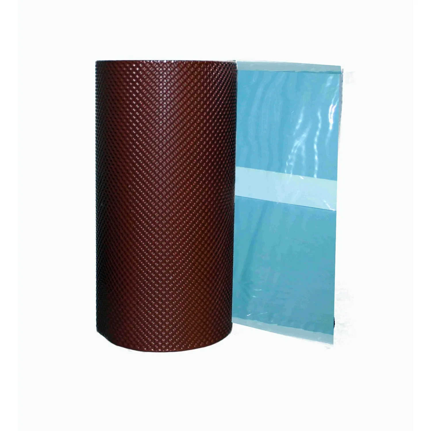 Bosig Rooflex Anschlussband Butyl-Aluminium alle Farben 280 mm x 5 m, Rolle stehend mit Schutzfolie