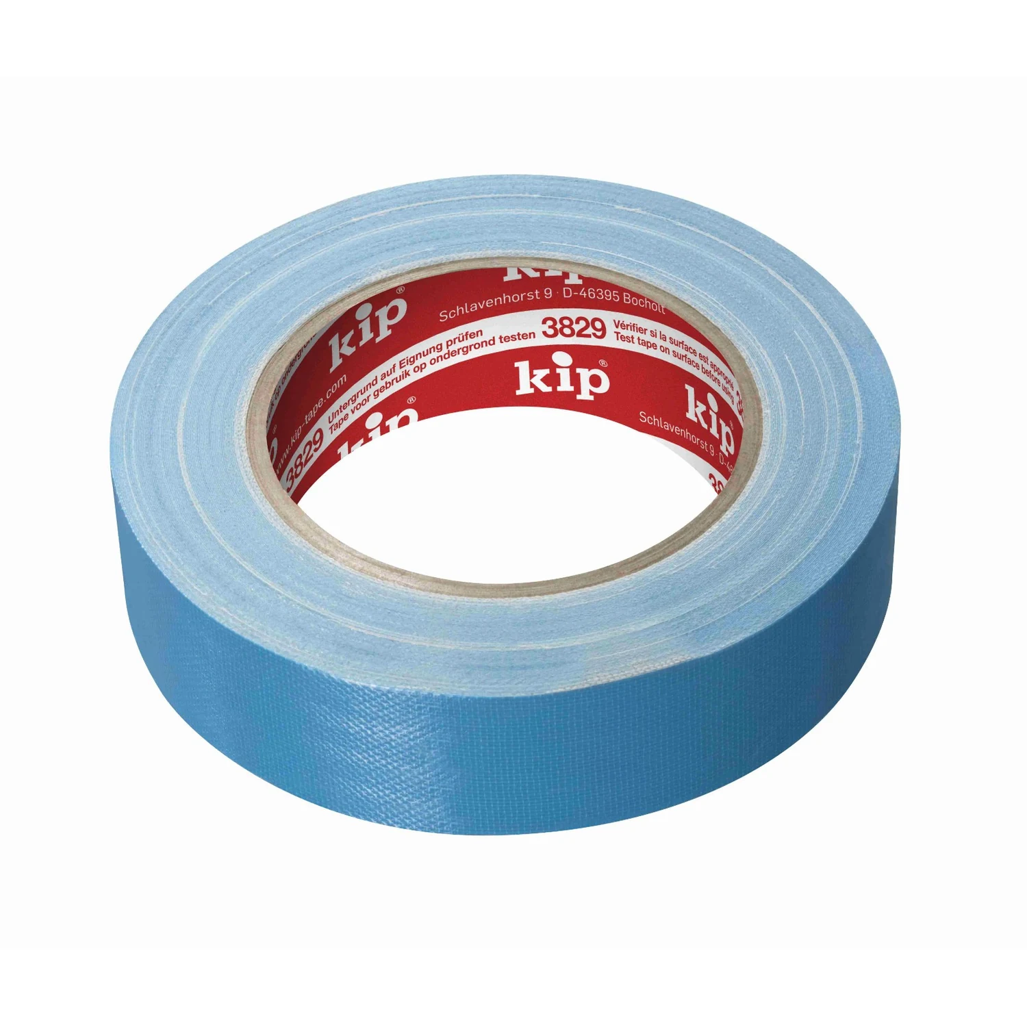 KIP 3829 Gewebeband Panzerband, 30 mm × 25 m – blaue Rolle