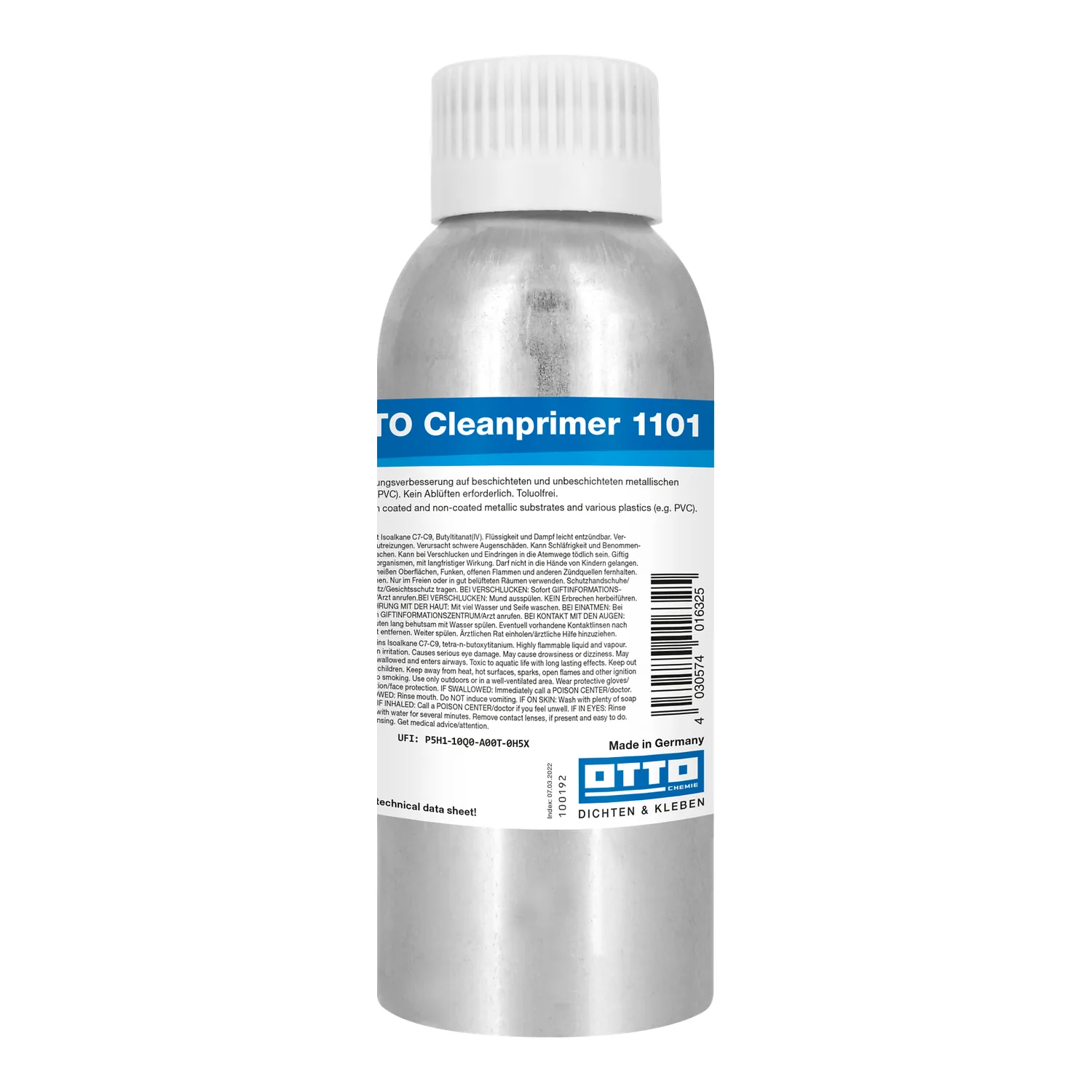 OTTO Cleanprimer 1101 adhesion cleaner for metal and plastic 250 ml