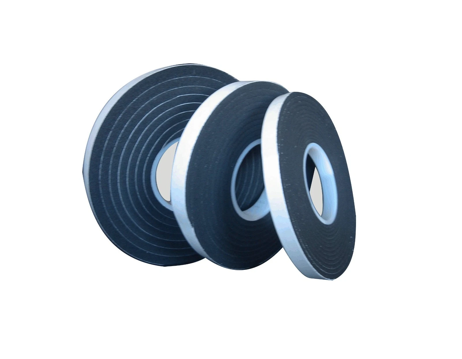 BIWA nastro precompresso K600 BG1 nastro sigillante per giunti nero, tre rotoli di dimensioni diverse