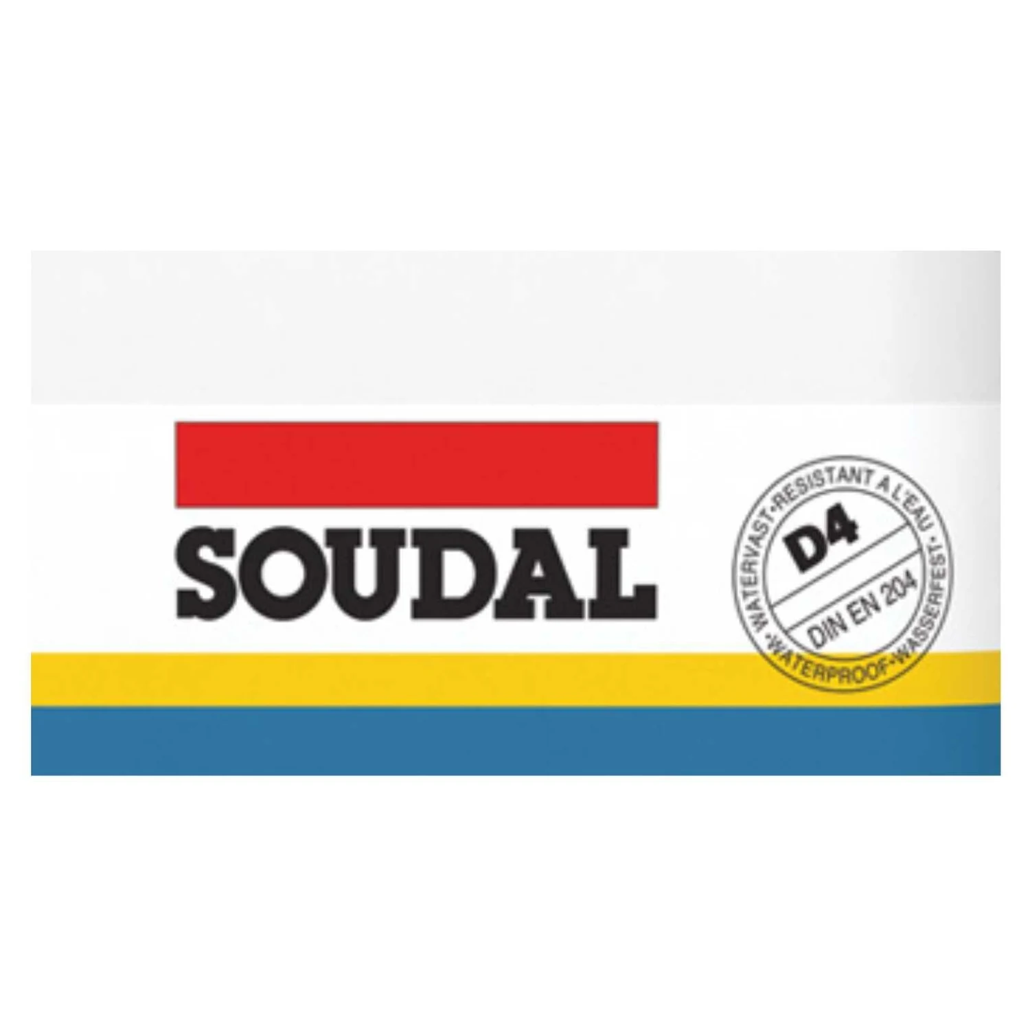 Soudal Logo mit D4-Siegel nach DIN EN 204